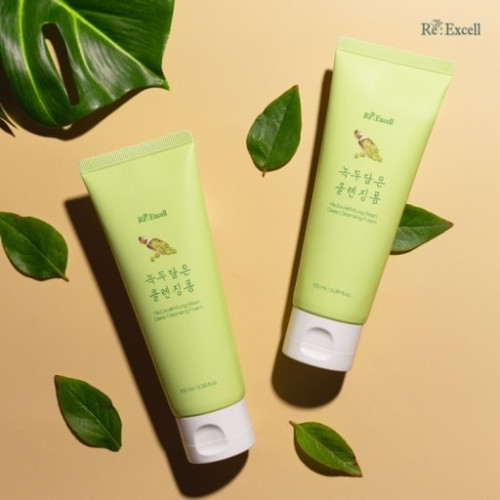 [트러블 원인 제거]리엑셀 녹두 담은 클렌징 폼