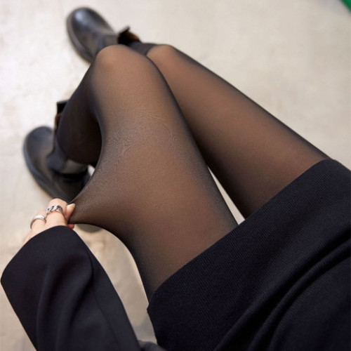 기모 착시 스타킹