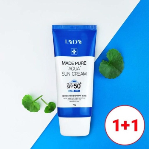 [레이데이] 기미방지 마데퓨어 아쿠아 선크림 1+1