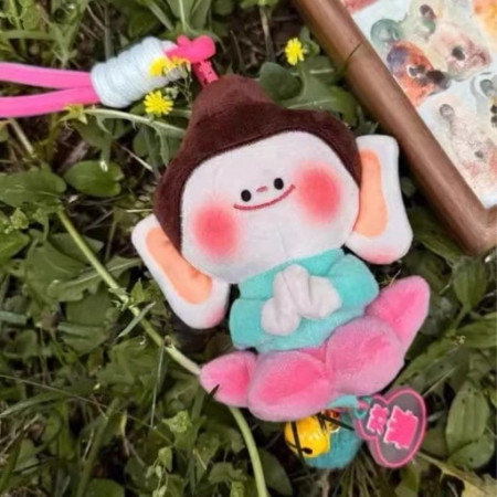 [일이 술술풀려 대박난] 행복동자 합장 키링