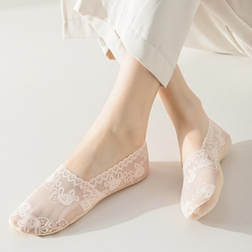 레이스 래빗 덧신 6종세트