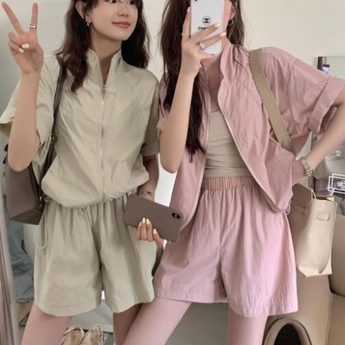 바스락 시원한 여름 트레이닝복 세트