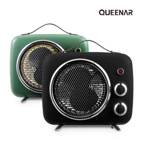 탁상용 퀸나 엔틱 팬 히터