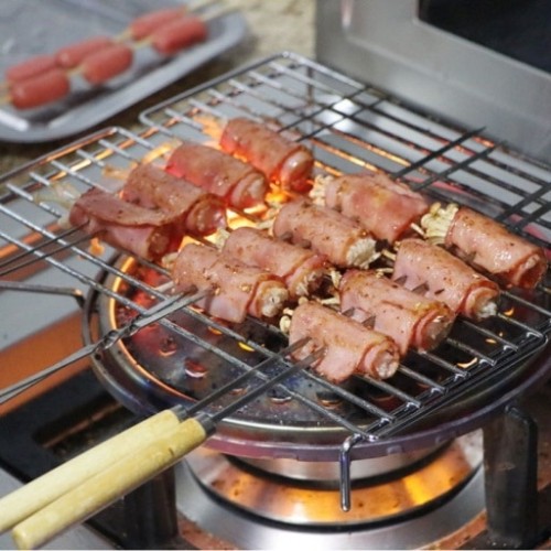 캠핑감성 꼬치구이 그릴