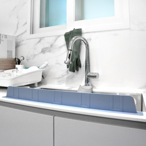 [라헨느] 75cm 와이드 싱크대 실리콘 워터펜스 100% 국내제조